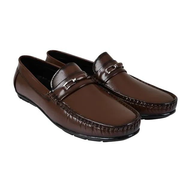 Loafers for Men (Brown, 7)