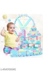 Plastic 60 Pcs Block Toys Set for Kids 