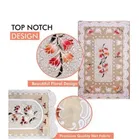 Cotton Floral Sofa with Table Cover Set 