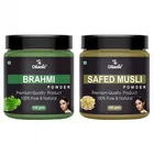 Natural Brahmi & Safed Musli Powder for Skin & Hair 