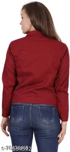 Full Sleeves Solid Jacket for Women & Girls 