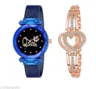 Analog Watch with Bracelet for Women 