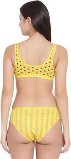 Cotton Blend Lingerie Set for Women 