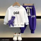 Hosiery Cotton Clothing Set for Boys 