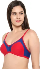 Cotton Blend Non Padded Bra for Women 