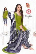 वीमेन अन्स्टिचड ड्रेस मटेरियल सूट 