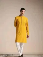 Embellished Mandarin Neck Kurta for Men 