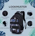Polyester Backpack for Men & Women, Multicolor