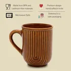 Ceramic Tea & Coffee Mug, Brown 