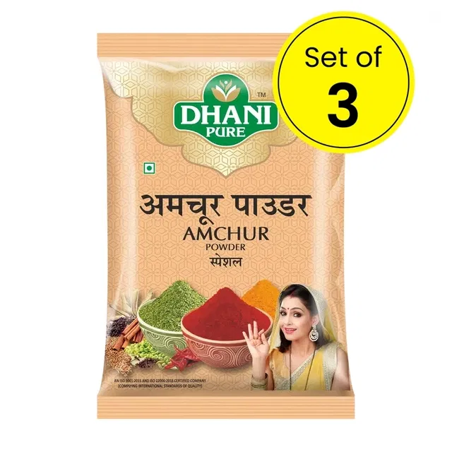 धनी प्योर अमचूर पाउडर 3X50 g (सेट ऑफ़ 3)