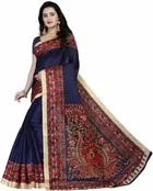 Svb Saree Mysore Silk Kalamkari Saree 