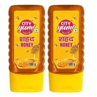 City Yum Honey Squeezy Bottle 2X500 g (Pack of 2)