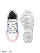 Colorblocked Synthetic Sneakers for Girls 