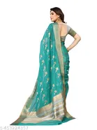 Kota Doria Cotton Manipuri Jacquard Boarder Saree for Women 