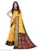 Chiffon Brasso Floral Printed Saree for Women 