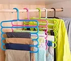 K Kudos 5 Layer Wardrobe Clothes Hanger 