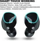 TecSox Max10 Wireless Earbuds [Black]