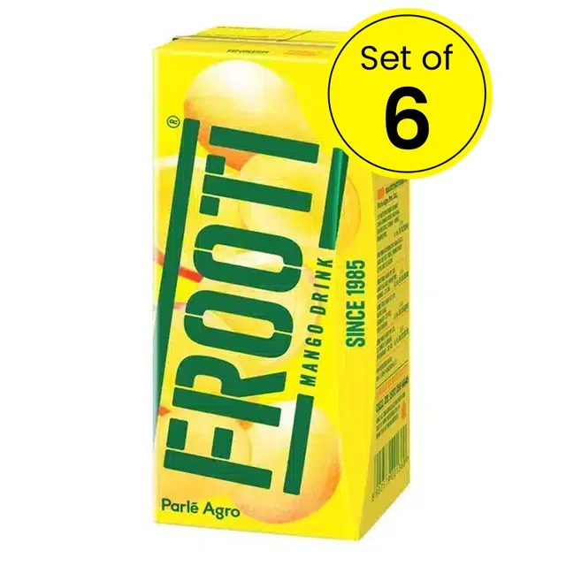 फ्रूटी 6×150 ml (पैक ऑफ 6) टेट्रा पैक