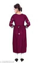 Lycra Printed Kurta with Pant for Women 