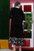 Rayon Printed Kurti for Women 