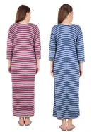 Woolen Hosiery Nighty for Women 