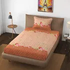 Microfiber Single Bedsheet with Single Pillow Cover 