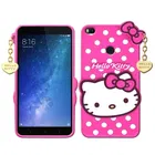 Xiaomi Mi Max Rubber Mobile Cover (Pink)