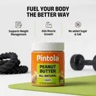 Pintola Peanut Butter Creamy, All Natural, Unsweetened 350 g