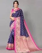 Art Silk Printed Saree for Women 