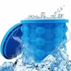 K Kudos Silicon Ice Cube Maker Cum Storage Ice Tray 