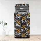KANUSHI Industries® Fridge /Refrigerator Top Cover + 1 Pc Top Load Fully Automatic Washing Machine Cover + 1 Pc Microwave/Oven Top Cover