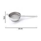 Inox round tea Strainer 