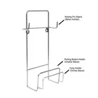 Oc9 स्टेनलेस स्टील चकला बेलन स्टैंड & कप स्टैंड फॉर किचन 