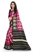 Khadi Silk Kalamkari Saree for Women 