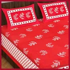 Double Bedsheet with 2 Pillow Covers 