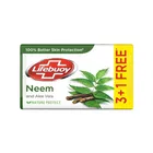 Lifebuoy Neem & Aloe Vera Soap 4X100 g (Pack of 4)