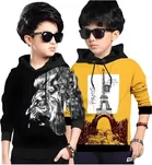 Cotton Blend Hoodies  for Boys 