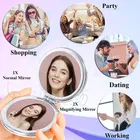 Majestique Compact Dual Magnification Mirror 