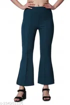 Cotton Lycra Trouser for Women 