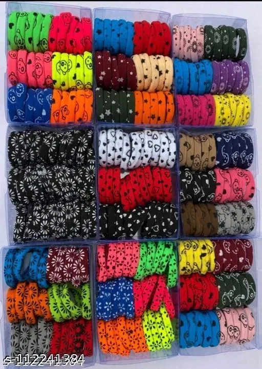 Rubber Band & Scrunchies for Women (Multicolor, 1 Pc)