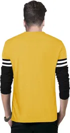 Round Neck Colorblocked T-Shirt for Men 