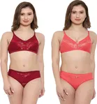 Silk Blend Lingerie Set for Women 