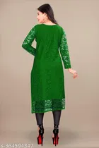 Net Kurti for Women,  Green  