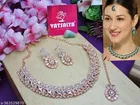 Rose Gold Partywear Jewellery for Women 