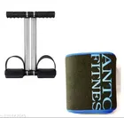 Double Spring Tummy Trimmer with Sweat Belt 