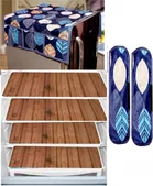 Knit 7 Pcs Fridge Cover Set 
