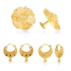 Alloy Gold Plated Earrings for Women 