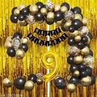33 Pcs 9th Birthday Decoration kit for Kids, Multicolour, Set of 1