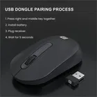 PORTRONICS Toad 13, POR 1381 / Runs on single AA Battery,30 Lakhs+ click life,Upto 1200 DPI Wireless Optical Mouse  