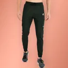 Lycra Nylon Logo Printed Track Pant for Men 